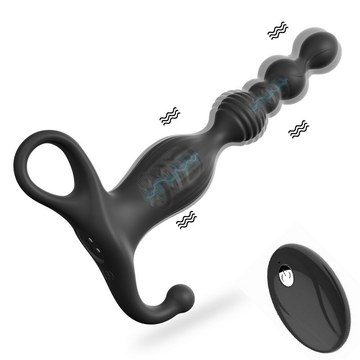 Silicone Anal Beads Sex Toys / Adult Anal Prostate Massager / Erotic Anal Vibrant Plug - EVE's SECRETS